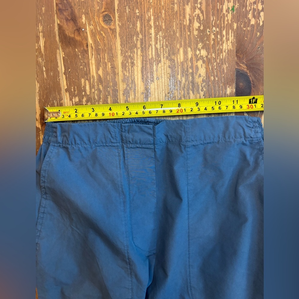 LESET Navy Wide-Leg Utility Trousers - Picture 10 of 14